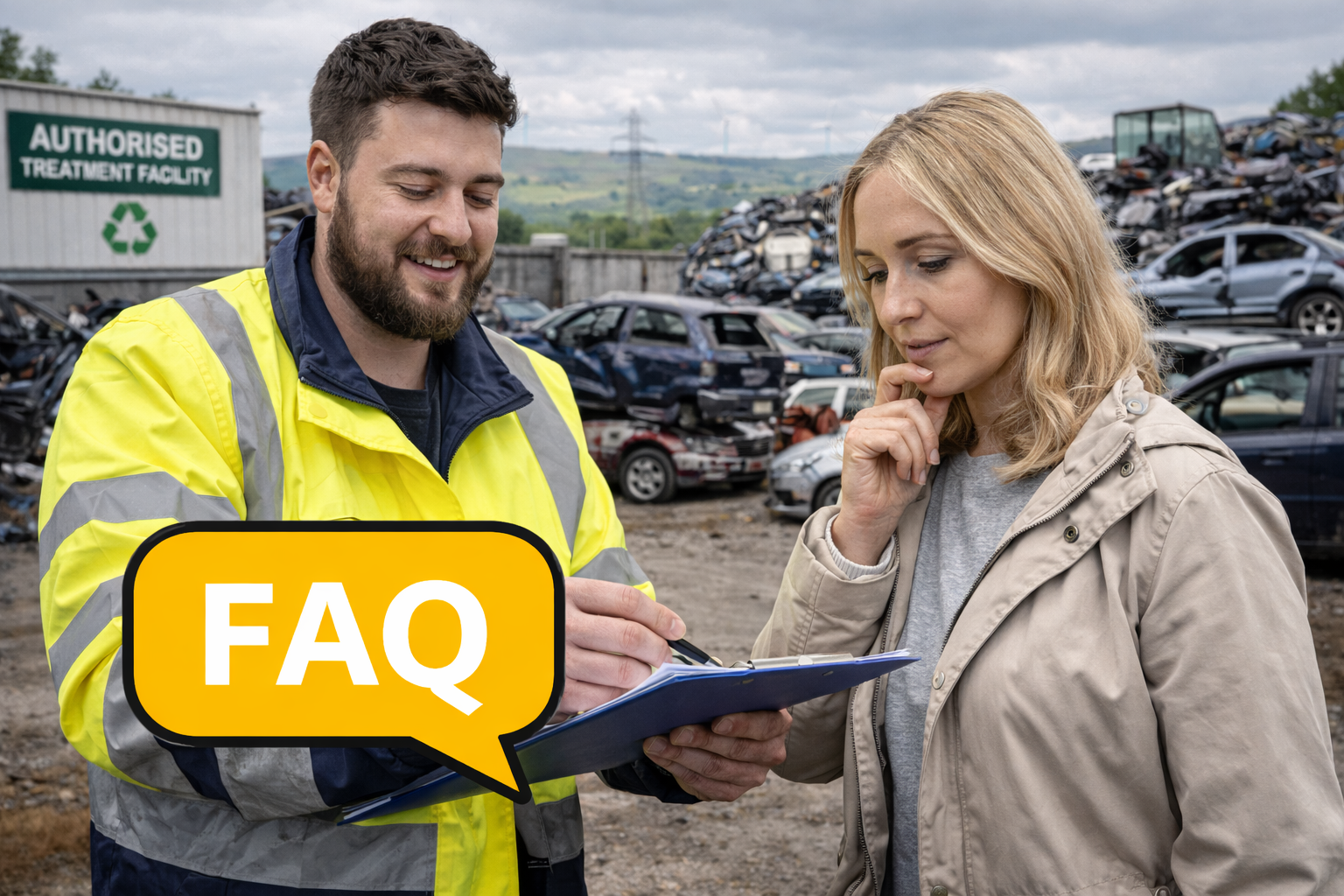 Scrap car FAQs and advice in Nelson