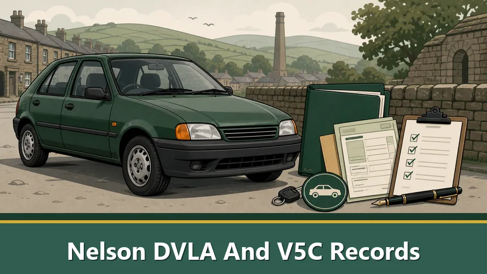 Nelson DVLA And V5C Records