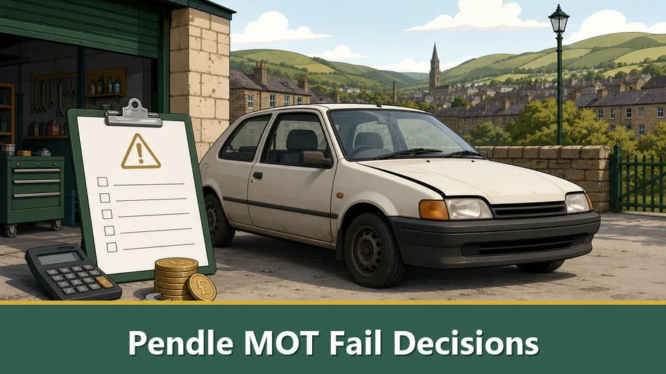 Pendle MOT Fail Decisions